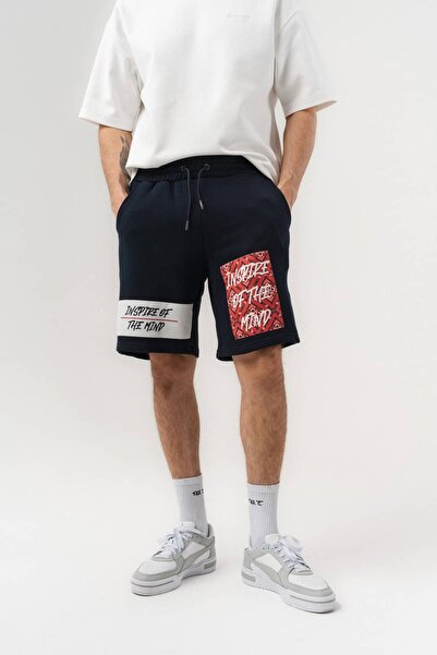 go gang own Inspire Patch Detailed Elastic Waist Shorts