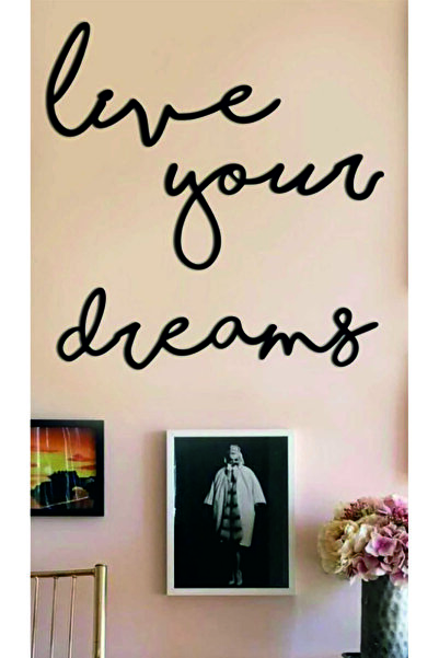 DT2023070701 Modern Design Live your dreams decorative graffiti