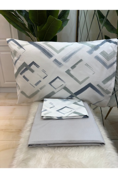 micoton Single Bed Sheet and Pillowcase Set Without Elastic