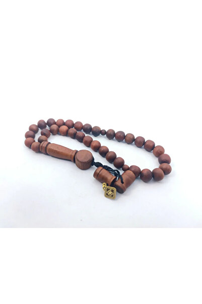 İskeçe Tesbih Τεχνούργημα του δάσκαλου Χακάν Κάγια: Ξηρό ξύλο Χαρνούπ για την...