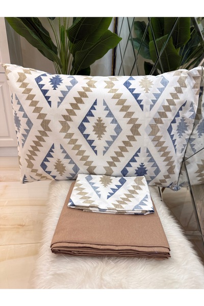 micoton Single Bed Sheet and Pillowcase Set Without Elastic