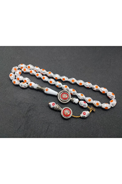 İskeçe Tesbih Σκελετός καμήλας από ασήμι και εμαγιέ με σχέδια, τεχνούργημα το...