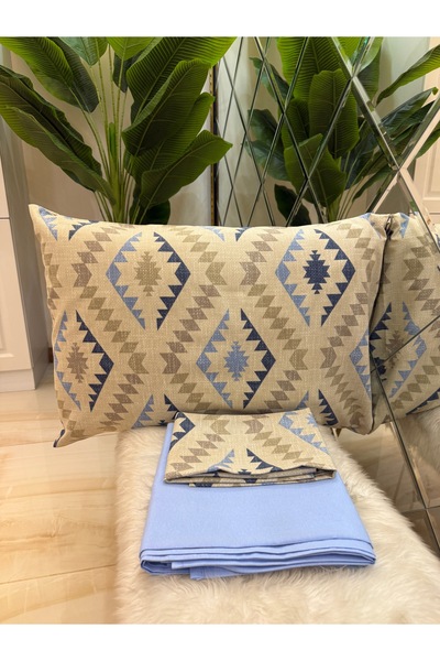 micoton Single Bed Sheet and Pillowcase Set Without Elastic