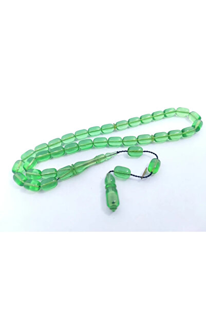 İskeçe Tesbih Uğur ŞEner Usta Eseri 0.6 Διαφανές Διπλής Στρώσης Γυαλισμένο Γε...