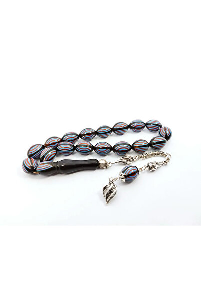 İskeçe Tesbih Τεχνούργημα του Μάστη Χαλίλ Χιλμί, Μασκότ Κούκα με ένθετα από Σ...