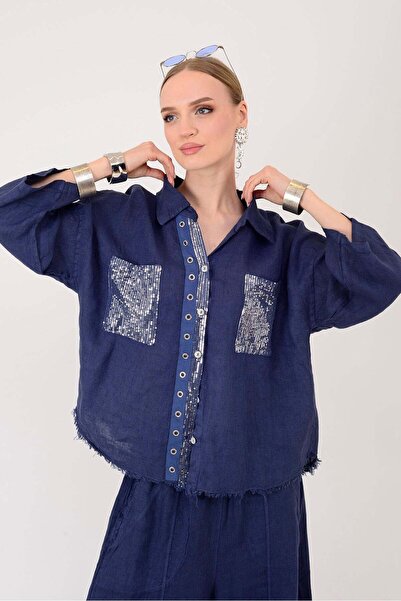 Park Moda E3086 ZIMBA ΛΕΠΤΟΜΕΡΕΣ ΛΙΝΕΣ ΠΟΥΚΑΜΙΣΕΣ ΜΕ ΠΑΓΙΕΤΕΣ