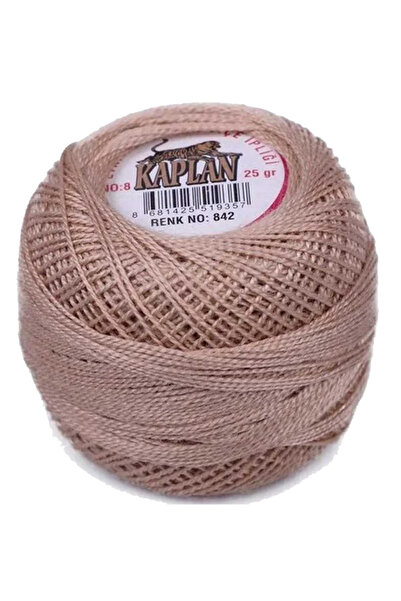 Generic Brand Kaplan Etamin and Kaniçe İpi 8 No Code/Color: 842 - Royaleks