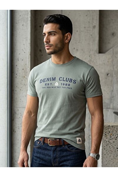 hikes Premium Men’s Graphic Crew Neck T-Shirt Pure Cotton for Everyday Comfor...