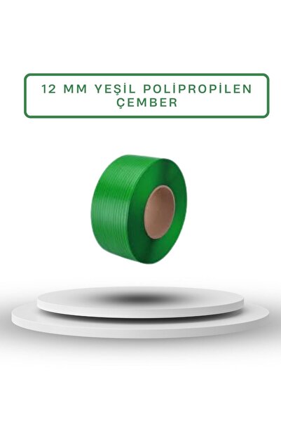 12 mm Yeşil PP ( Polipropilen ) Makine Çemberi