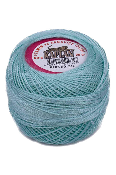 Generic Brand Tiger etamine and cross stitch thread no. 8 code/color: 943 - r...