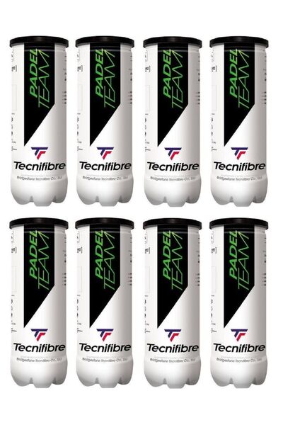 Tecnifibre Padel Team 3'lü 8 Kutu Padel Topu