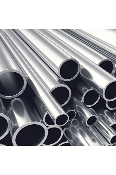 Metal vitrini Alüminyum Boru Dış Çap 25 mm Et Kal 2 mm