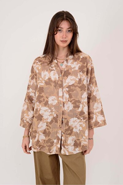 Park Moda 25003 ΠΟΥΚΑΜΙΣΟ ΜΕ ΣΧΕΔΙΟ ΒΑΘΥ ΤΥΠΩΜΑΤΟΣ