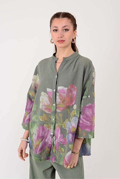 Park Moda 25003 ΠΟΥΚΑΜΙΣΟ ΜΕ ΣΧΕΔΙΟ ΤΖΕΛΙΝΣΙΚ