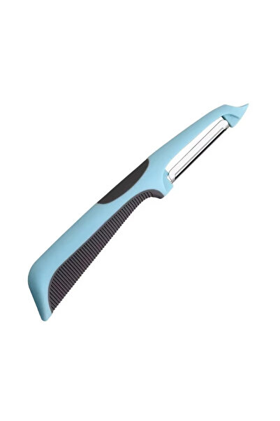 Choice4 blue Stainless Steel Multi-Functional Vegetable & Fruit Peeler, Manua...