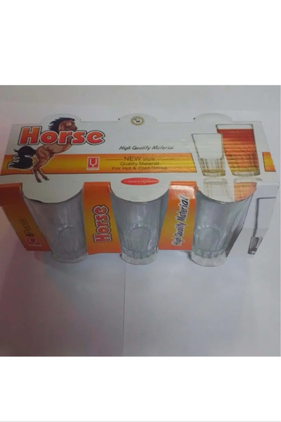 Generic Brand كوب قهوة على شكل حصان مكون من 6 قطع Royaleks-69846