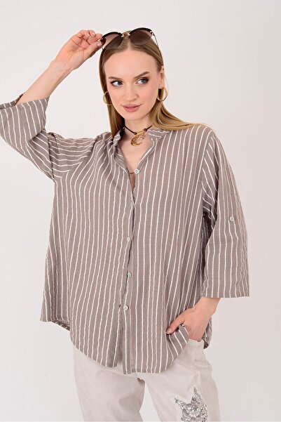 Park Moda 25003 ΠΟΥΚΑΜΙΣΟ ΜΕ ΓΡΑΜΜΕΣ