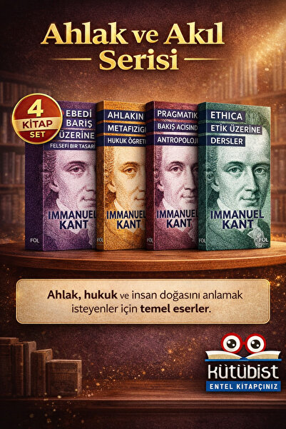 FOL Kitap Immanuel Kant / Ebedi Barış Üzerine / Ahlakın Metafizği / Ethica / ...