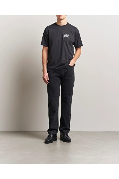 Levi's Vintage Cut Printed Round Neck T-Shirt, Jet Black