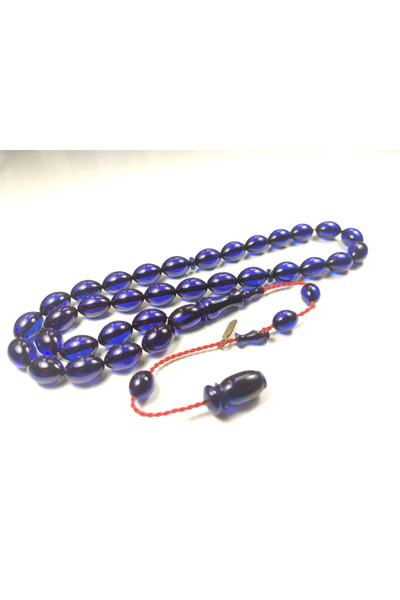 İskeçe Tesbih Τεχνούργημα του Αχμέτ Εμίν Μάστα, ξηρός κεχριμπάρις πυρικής κεχ...