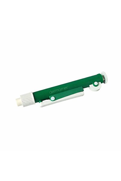 Dermomer 10 ml pipet pompası - Makaralı Puar Yeşil - Pipet Pompası Plastik - pi Pump - Yeşil 10ml puar