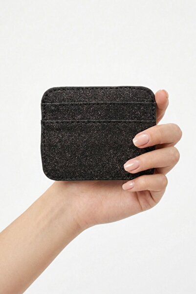Rays Suport card negru cu sclipici 240