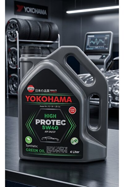Yokohama YAĞ 5W40 GELİŞMİŞ TEKNOLOJİ 4 LT YEŞİL SERİ