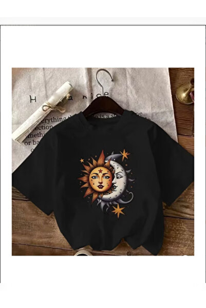 TİMİSİVA Μπλουζάκι Unisex oversized με τύπωμα με κοντό μανίκι και λαιμόκοψη, ...