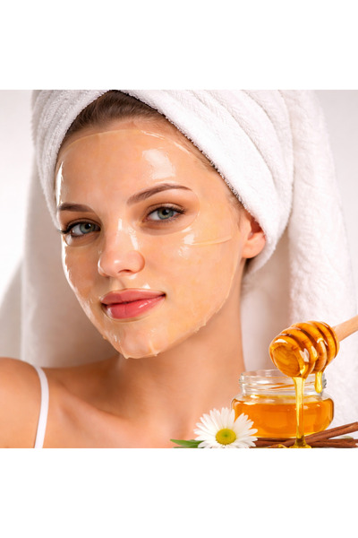BEAUTY DERM Mască facială Beauty Derm® Honey Nourishing, cu miere și extract de propolis, 25 ml