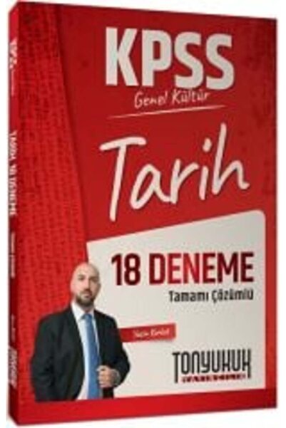 Tonyukuk Yayıncılık Tonyukuk 2026 KPSS Tarih 18 Deneme Çözümlü - Yasin Korkut