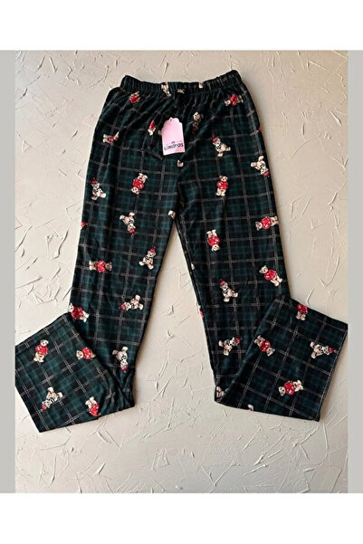 Ekose Desenli Kadın Pijama