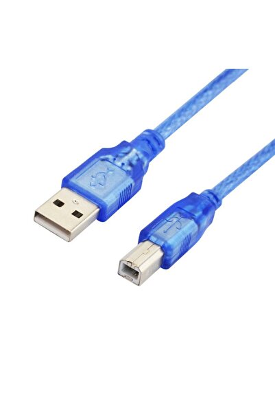 OEM USB A-B cable 1.5m blue