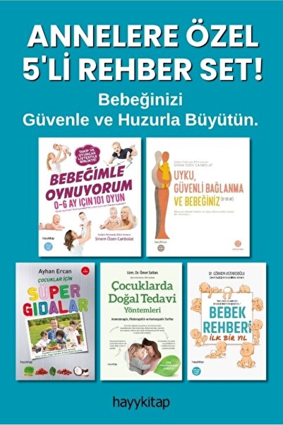 hayykitap Annelere Özel 5’li Rehber Set