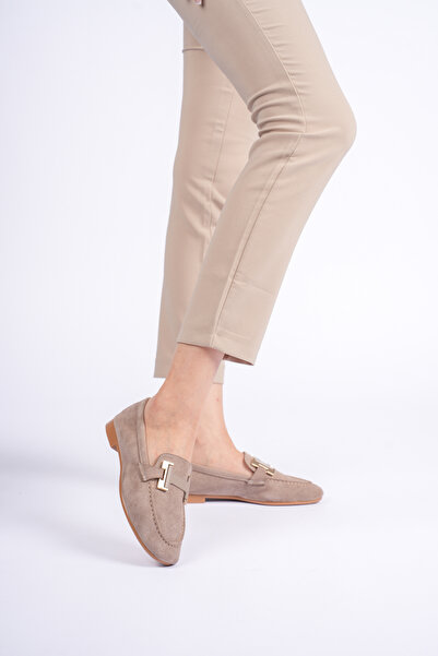 BALANZ Γυναικεία παπούτσια μοκασίνια με αγκράφα VİZON, καθημερινά, κομψά, άνε...