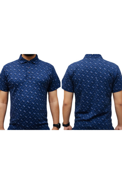 Pedee Polo collar with 3-button placket T-Shirt