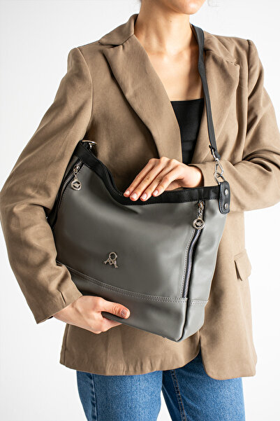 H&D COLLECTİON Mega Bag Multi-Compartment Women's Bag