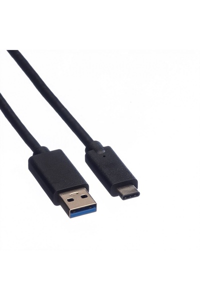 OEM USB-A to USB-C cable 1m black