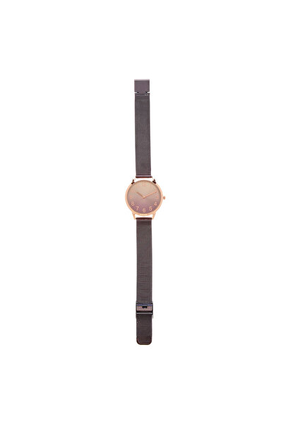 meli melo Wristwatch with fine bracelet and rose gold dial