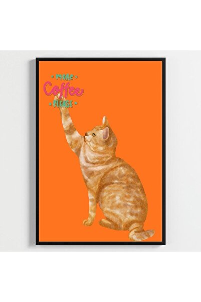 Good Morning Cat Nursery Poster–Decorative 3-Piece Set A4 Frameless