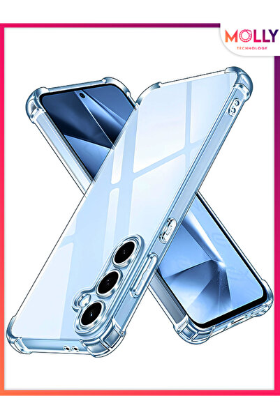 Molly SAMSUNG GALAXY A26 İçin Köşeleri Takviyeli Şeffaf Silikon Kılıf