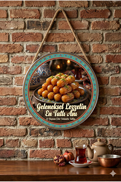 Mayeka Ornament decorativ din lemn pentru ușă de perete, cu tematică Tulumba ...