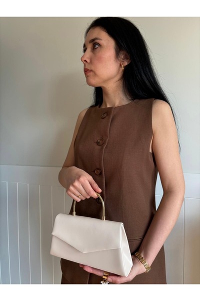 lalettobags Γυναικεία τσάντα για βραδινό φόρεμα με κάλυμμα σε σχήμα γράμματος...