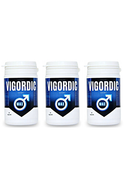 VIGORDIC 3x Supliment alimentar Max 30 bucăți