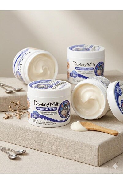 Fruit Of The Wokali DONKEY MILK WHITENING CREAM EŞEK SÜTÜ CİLT BEYAZLATICI AY...