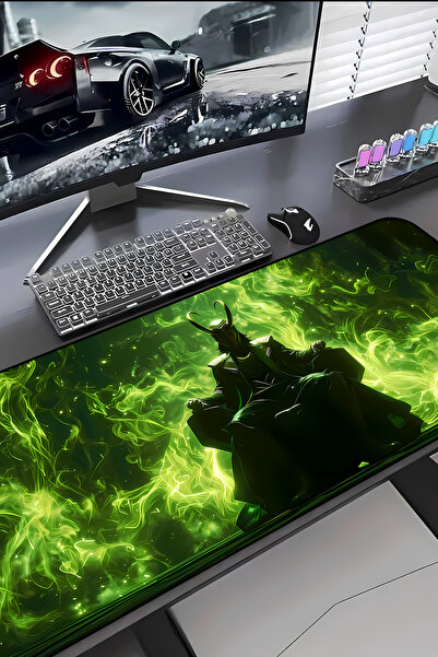 Charmbi Λόκι, Βασιλιάς του Πολυσύμπαντος 30x70 Ποντικομαξιλαράκι Gaming, Αντι...