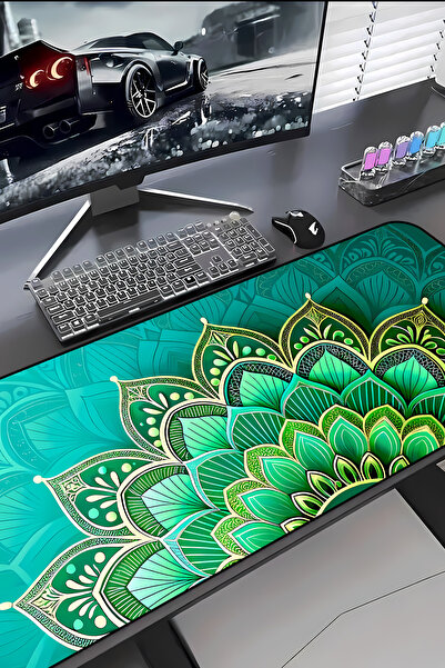 Charmbi Zümrüt Lotus 30x70 ProControl Mouse Pad Gaming Mousepad Αντιολισθητικ...