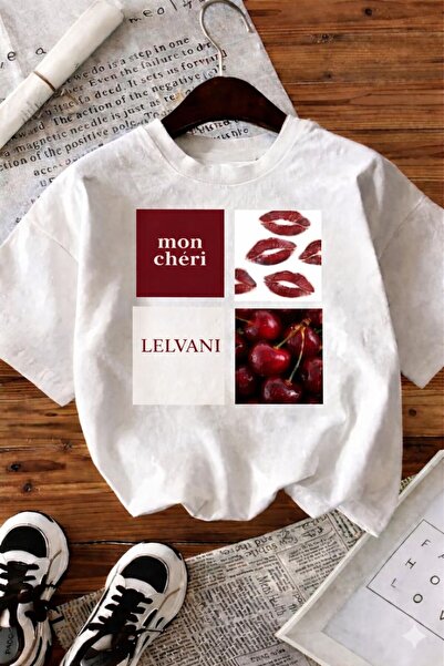 LELVANİ ΜΟΝ ΤΣΕΡΙ ΚΟΚΚΙΝΟ ΜΠΛΟΥΖΑΚΙ ΜΕ ΣΧΕΔΙΟ ΧΕΙΛΙΩΝ