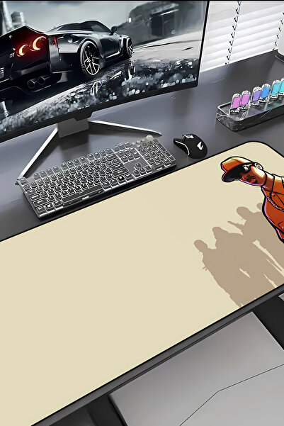 Charmbi GTA San Andreas Θεματικό Mouse Pad 30x70 για Gaming, Αντιολισθητική Β...