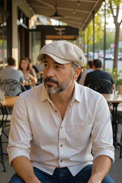 KARNAS ŞAPKA Καλοκαιρινό καπέλο καπέλο από λινό καρνάς στάνταρ μεγέθους – Ελα...