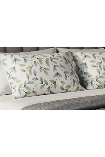 ARTUNHOME طقم غطاء وسادة بنقشة زهور 50x70 سم (قطعتين) - أنيق وراحة طبيعية 100...